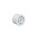 Lasco Fittings Bushing, 1 1/2 in, Schedule 40, White 437209BC