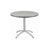 Cafeworks Cafe Table,Round,Gray,42 in. Diameter 65647