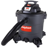 Dayton Contractor Wet/Dry Vacuum,12 gal,1,200 W 61HV84