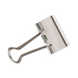 U Brands Binder Clips, Medium, Silver, 72/Pack 3604U06-24