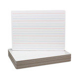BOARD,9X12,RB RLE,12PK,WH