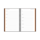 AT-A-GLANCE® PLANNER,NOTEBOOK,2DYPG,GY 80-6203-30 USS-AAG80620330