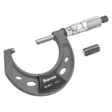 Starrett Outside Micrometer,1" to 2" Range T444.1XRL-2