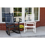 Knollwood Black Wood Mission Rocking Chair KN-28B 818930
