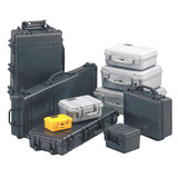 Pelican ProtCase,5 7/8 in,Double Throw,Orange 1550