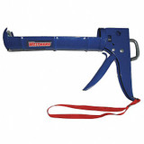 Westward Dripless Caulk Gun,Steel,Blue  13J311