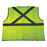 Condor High Visibility Vest,Yellow/Green,L/XL 53YM21