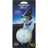 Nite Ize Glow Streak Color Changing LED Ball Dog Toy GSB-07-R7