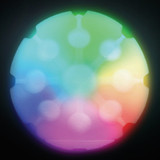 Nite Ize Glow Streak Color Changing LED Ball Dog Toy GSB-07-R7 756640
