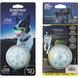 Nite Ize Glow Streak Color Changing LED Ball Dog Toy GSB-07-R7 756640