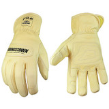 Youngstown Glove Co Goat Grain Leather,Arc Rated,M,PR 12-3365-60 MEDIUM