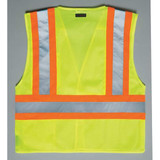 Kishigo Breakaway Hi Vis Vest,Class 2,L,Lime 1174-L
