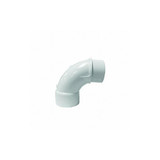 Lasco Fittings 90 Sweep Elbow, 2 in, Schedule 40,White 409020SW