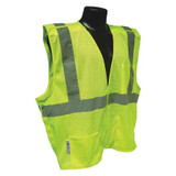 Radians High Visibility Vest,3XL,Green,32in.,HL SV4GM3X