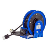 Coxreels Cord Reel,30ft,16 AWG,Connector,120VAC PC10-3016-A