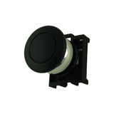 Eaton Mushroom Head Push Button,Black,LED,22mm M22M-DP-S