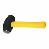 Westward Hand Drilling Hammer,3 Lb,Fiberglass 2DBU5