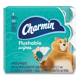 Charmin® WIPES,FLUSHABLE,WHT,40SH 79619