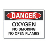 Lyle No Smoking Danger Lbl,5inx7in,Polyester LCU4-0523-ND_7X5