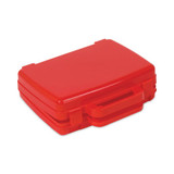 deflecto® Little Artist Antimicrobial Storage Case, Red 39506RED USS-DEF39506RED