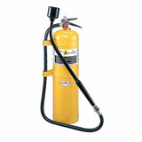 Amerex Fire Extinguisher,Steel,Yellow,D B570
