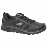 Skechers Athletic Shoe,M,10 1/2,Black,PR 77040 -BLK 10.5