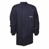 National Safety Apparel Flame-Resistant Jacket,Navy,L C04UQUQ40LG32