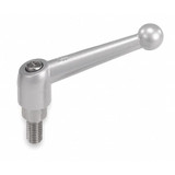 Kipp Adjustable Handle,3/8"-16,Zinc  K0116.2A41X15