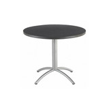 Cafeworks Cafe Table,Round,Graphite Granite 65648
