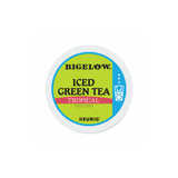 Bigelow® Tropical Iced Green Tea, K-Cup, 0.10 oz, 22/Box 5000364656
