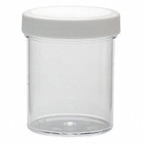 Wheaton Jar,125 mL,68 mm H,White,PK36 W209914