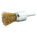 Sim Supply End Brush,Shank 1/4",Wire 0.014" dia.  66252838630