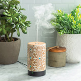 Candle Warmers Airome Ultra Sonic Essential Oil Diffuser - White Terracotta