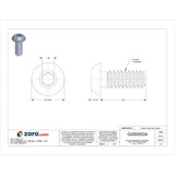 Manufacturer Varies SHCS,SS,#10-24,1/2in L,PK100 U51030.019.0050