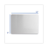 Flipside Dry Erase Board, 12 x 9, White Surface, 12-Pack 12912 USS-FLP12912