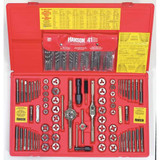 Irwin Drill/Tap/Die Set,117pc,HSS 26377