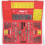 Irwin Drill-Tap-Die Set,117pc,HSS 26377