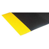 Notrax Antifatigue Mat,Black,YllwBrdr,2ft.x3ft. 413S0023BY