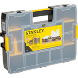 Stanley STST14027 SortMaster 17-3/8""x13""x3-1/2"" 17-Compartment Stackable Smal