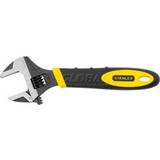 Stanley 90-948 Bi-Material Adjustable Wrench 8"" Long