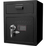 Barska Large Keypad Depository Safe AX11930 - 15-5/16""W x 13-1/2""D x 19""H Bla