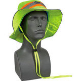 Ergodyne Chill-Its Evap. Class Headwear Hi-Vis Ranger Hat w/Built-In Cooling Tow