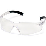 Ztek Safety Glasses Clear Lens  Clear Frame