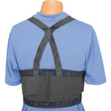 Standard Back Support Belt Adjustable Suspenders Small 28-32"" Waist Size