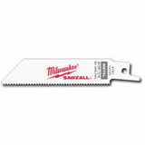 Milwaukee 48-00-8186 6"" 24 TPI SAWZALL Blade (25 Pack)