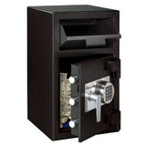 SentrySafe Front Loading Depository Safe DH-109E - 14""W x 15-5/8""D x 24""H Bla