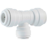 John Guest 1/2'' x 1/2'' x 3/8'' Polypropylene Reducing Tee 10/PK
