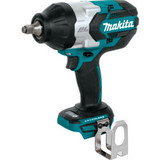 Makita XWT08Z 18V LXT Brushless Cordless High Torque 1/2"" Impact Wrench Tool On