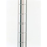 Metro Super Erecta SiteSelect Chrome Shelving Post Mobile-Ready 63""H