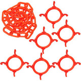 Mr. Chain 97413-KIT Cone Chain Connector Kit - Traffic Orange 97413-KIT